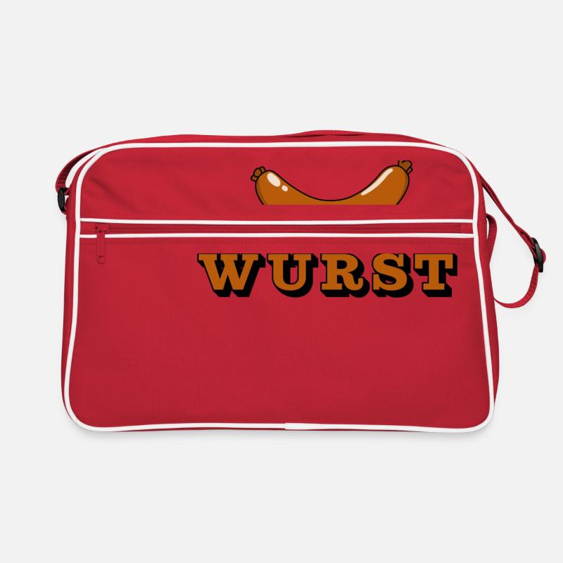 Wurst Retro Tasche