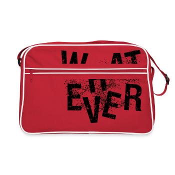 whatever - Retro Bag - red/white - Front