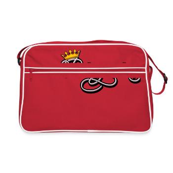 princesse - Sac Retro - rouge/blanc - Devant