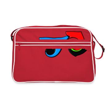 6235236 - Retro Bag - red/white - Front