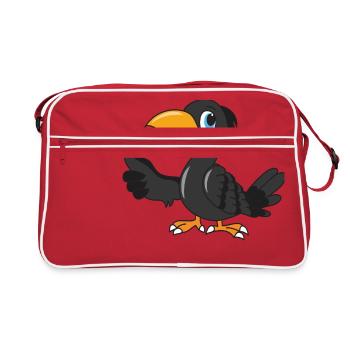 Toucan toucan - Sac Retro - rouge/blanc - Devant
