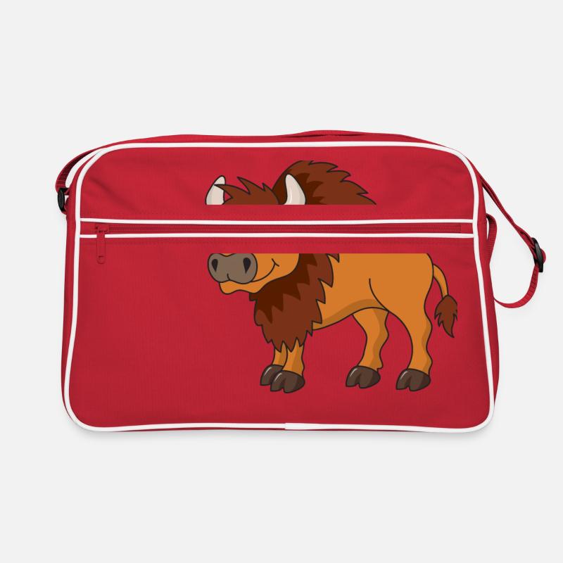 Bison Büffel Retro Tasche