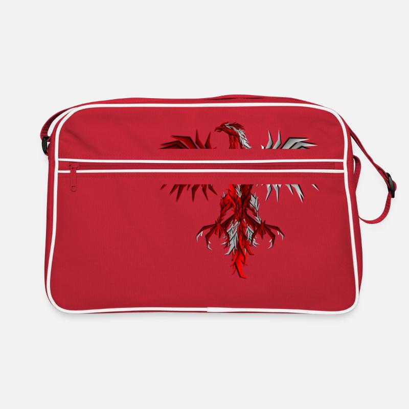 red & Wall Retro Bag