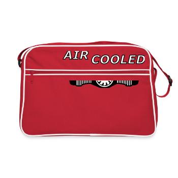 Refroidi à l’air - Moteur de boxe - Aircooled - Sac Retro - rouge/blanc - Devant