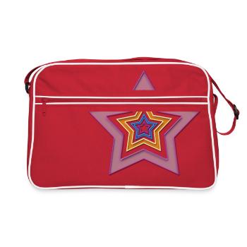 Star dans l'étoile - Sac Retro - rouge/blanc - Devant