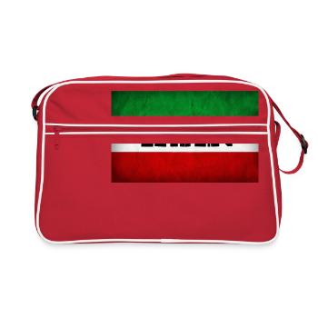 IRAN - Sac Retro - rouge/blanc - Devant