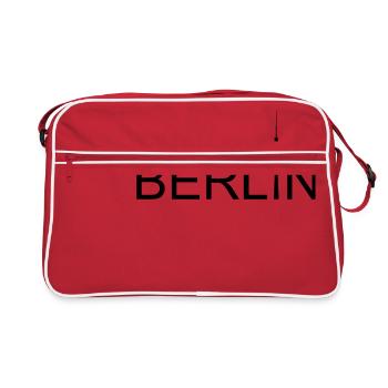 Tour de télévision BERLIN - Sac Retro - rouge/blanc - Devant