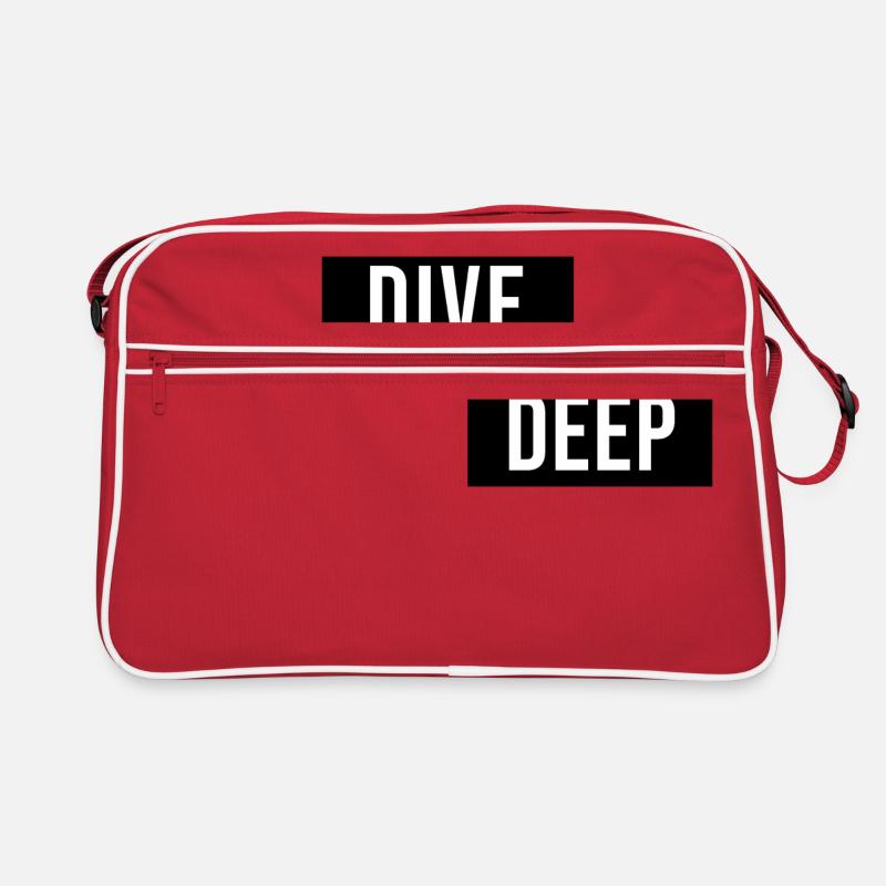 Dive Deep Inspiration Retro Tasche
