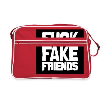 FUCK - Retro Bag - red/white - Front