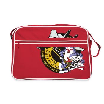 Tomcat - Jolly Rogers Forever - Sac Retro - rouge/blanc - Devant