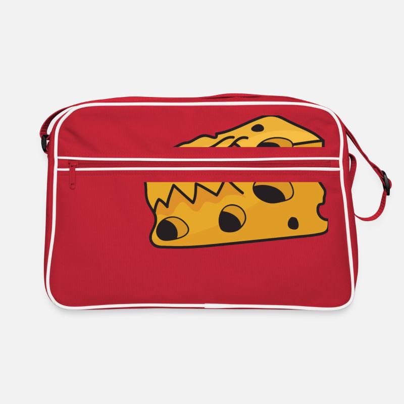 Käse Monster Retro Tasche