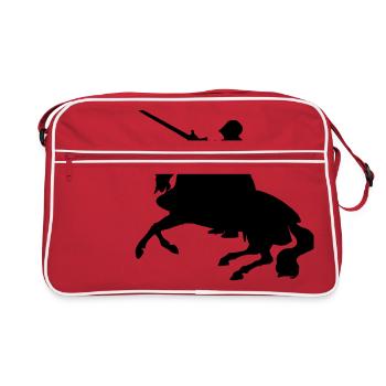 Knight - Retro Bag - red/white - Front