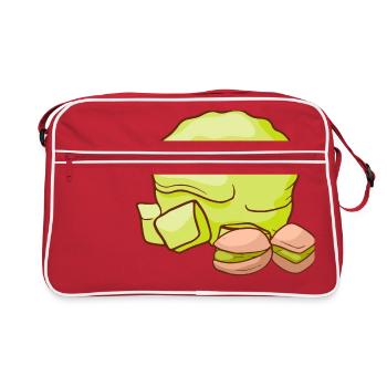 Pistachio ice cream ice cream ice cream ice cream ice cream - Retro Bag - red/white - Front