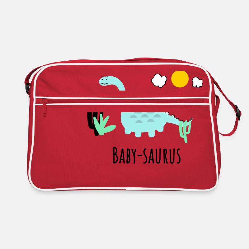 Baby Saurus - gift idea Retro Bag