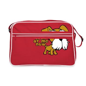 800 000 00 - Sac Retro - rouge/blanc - Devant