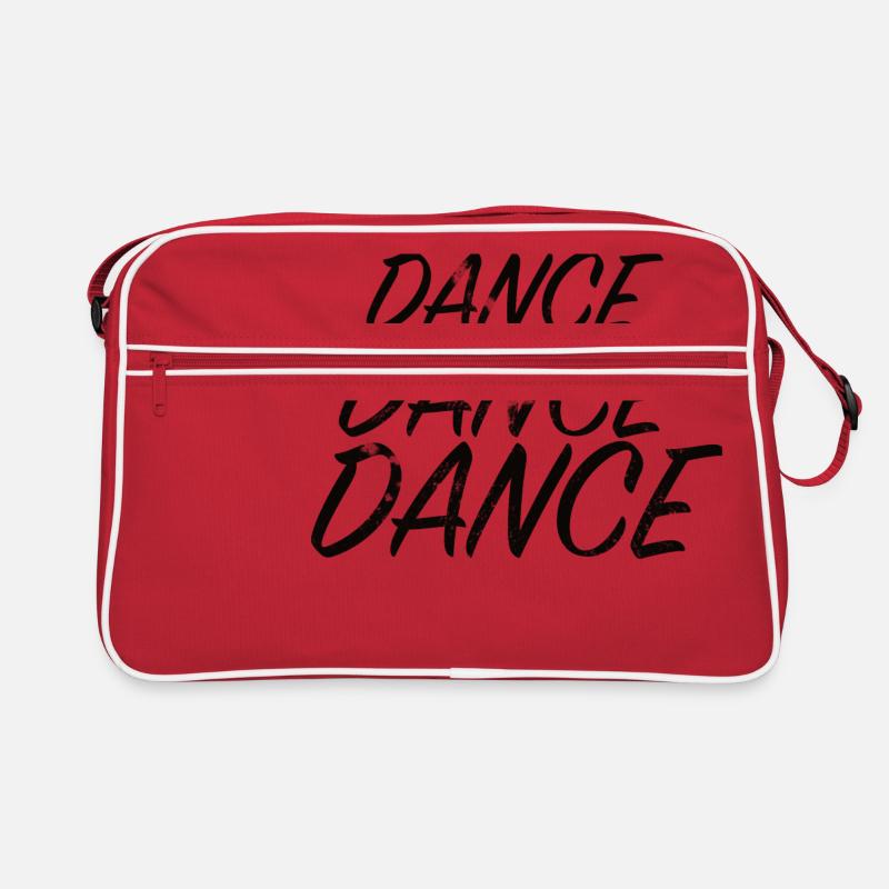 DANCE DANCE DANCE - Retro Tasche - Rot/Weiß