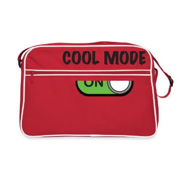 MODE COOL ON - Sac Retro - rouge/blanc - Devant