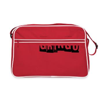 Cartel Gangster pablo gringo mexico tshirt - Retro Bag - red/white - Front
