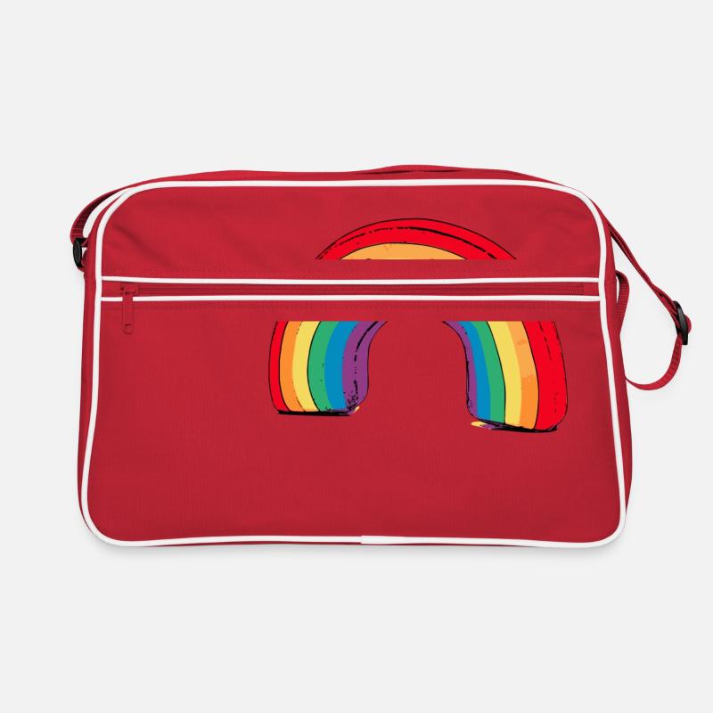 Rainbow Retro Tasche