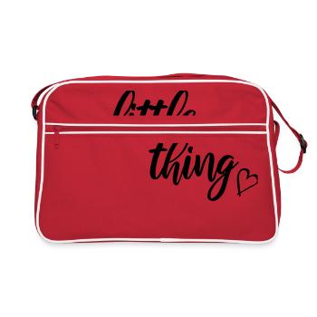 petite chose partenaire look partenaire chemise petite chose - Sac Retro - rouge/blanc - Devant