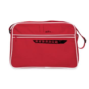Panzer Tank - Sac Retro - rouge/blanc - Devant