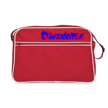 GRAFFITI - Sac Retro - rouge/blanc - Devant