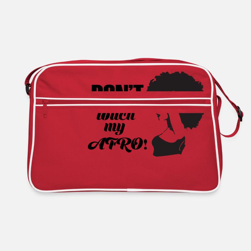 Don't touch my AFRO! Retro Tasche