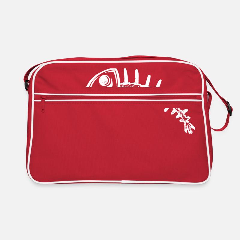 Squelette de poisson comme idée de cadeau Sac Retro