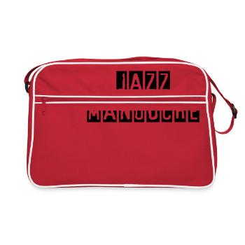 Jazz Manouche - Gypsy Jazz - Retro Bag - red/white - Front