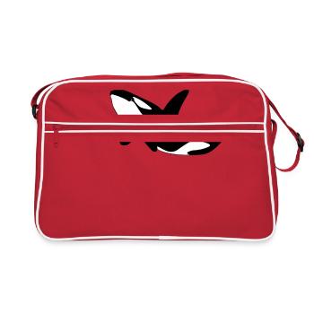 Orca - Retro Bag - red/white - Front