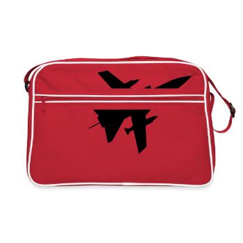 Airplane - Retro Bag - red/white - Front