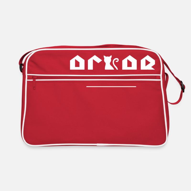 ACAB - All cats are beautiful - Retro Bag - red/white