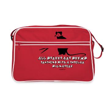 All StreetArt seem profound with an popular Xmas - Retro Bag - red/white - Front