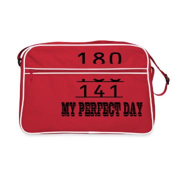 Darts Dart - Retro Bag - red/white - Front