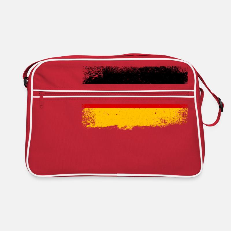Drapeau Allemagne utilisé Sac Retro