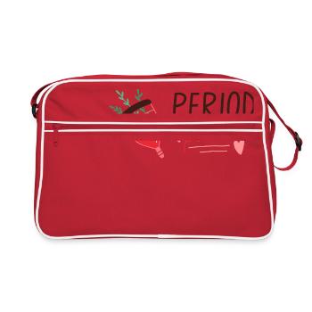 Periode Power - Sac Retro - rouge/blanc - Devant