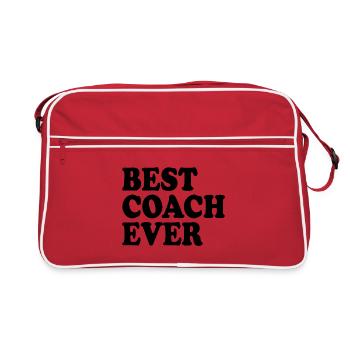 Best coach ever - Sac Retro - rouge/blanc - Devant