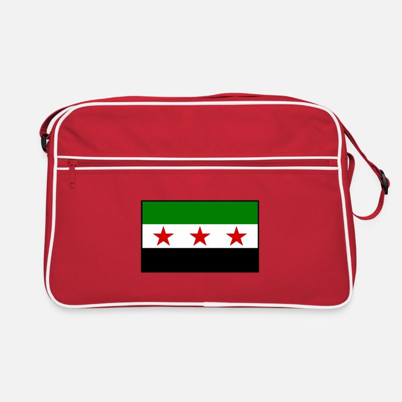 Drapeau de la Syrie Sac Retro