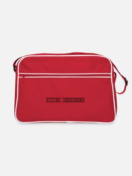 Assistant_Choreographer - Sac Retro - rouge/blanc