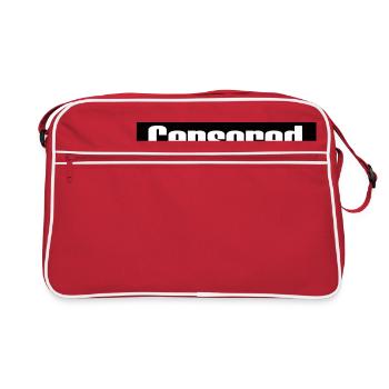 Censored - Censored - Retro Bag - red/white - Front