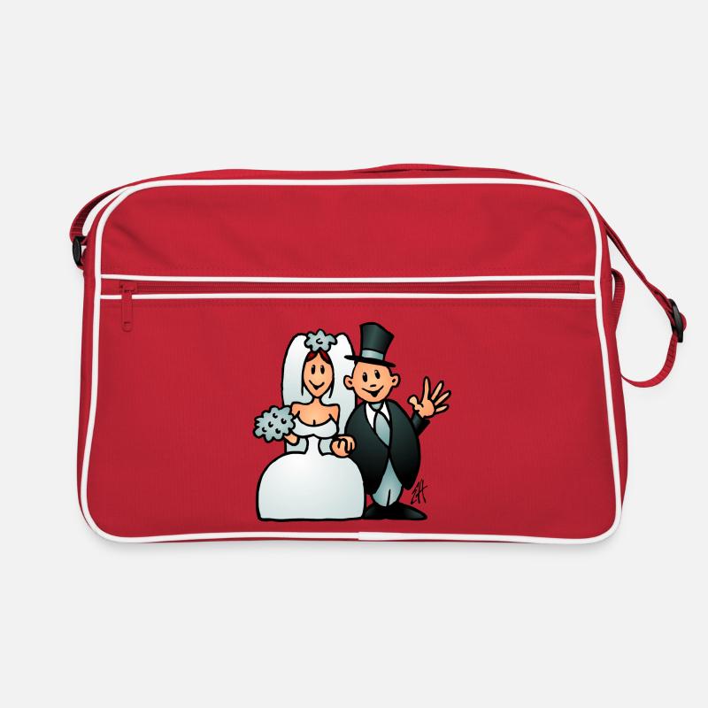 Hochzeit Retro Tasche