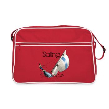 sailing - Sac Retro - rouge/blanc - Devant