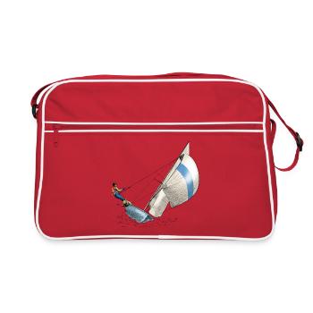 sailing - Sac Retro - rouge/blanc - Devant