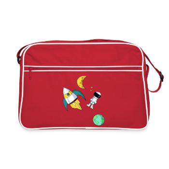 univers - Sac Retro - rouge/blanc - Devant