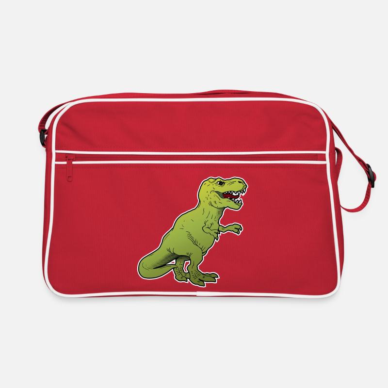 Dinosaurier / großes Tier / Tier Retro Tasche