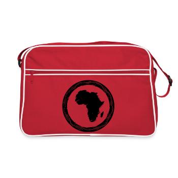 Afrique - Sac Retro - rouge/blanc - Devant