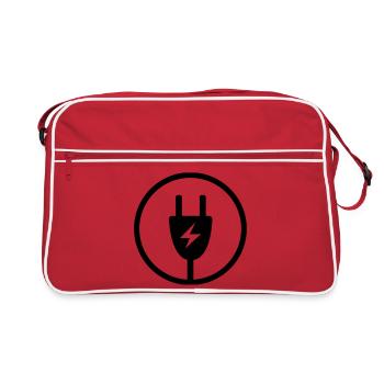 Fiche d'alimentation - Sac Retro - rouge/blanc - Devant