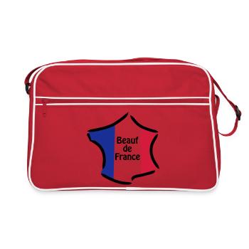 Beauf de France - Sac Retro - rouge/blanc - Devant