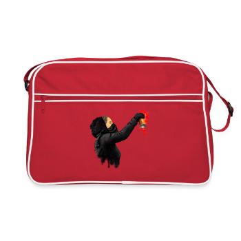 graffiti - Retro Bag - red/white - Front