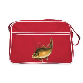 carpe - Sac Retro - rouge/blanc - Devant